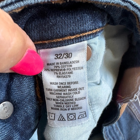 Aeropostale Jeans. Dark wash, men’s size 32/30. Excellent used condition, Skinny - Picture 5 of 9